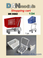 Accessories for diorama. Shopping cart, 1 pcs