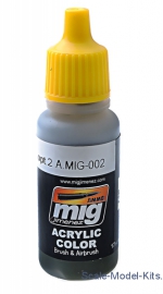 A-MIG-0002 Acrylic paint: RAL 6003 Olivgrun OPT.2 A-MIG-0002