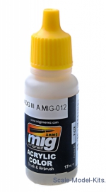 A-MIG-0012 Acrylic paint: RAL 7028 Dunkelgelb aus’44 DG III A-MIG-0012