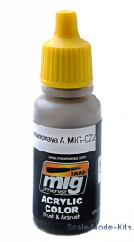 A-MIG-0022 Acrylic paint: 3B AU Basic protector alkidno-uretanovaya A-MIG-0022