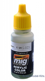 A-MIG-0023 Acrylic paint: Protective green A-MIG-0023