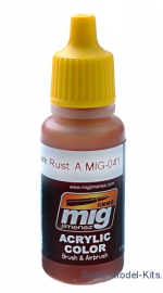 A-MIG-0041 Acrylic paint: Dark rust A-MIG-0041