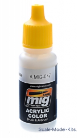 A-MIG-0047 Acrylic paint: Satin white A-MIG-0047