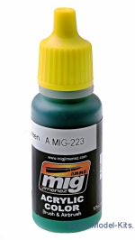 A-MIG-0223 Acrylic paint: Interior turqujise green A-MIG-0223
