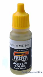 A-MIG-0904 Acrylic paint: Dunkelgelb high light A-MIG-0904