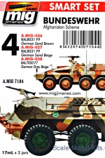 A-MIG-7104 Smart set: Bundeswehr Afghanistan scheme A-MIG-7104