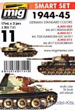 A-MIG-7141 Smart set: 1944-1945 German standart colors A-MIG-7141