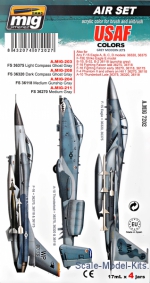 Smart set: Grey modern jets A-MIG-7202