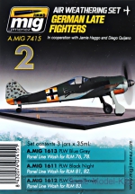 A-MIG-7415 Weathering set: German late fighters A-MIG-7415