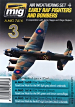 A-MIG-7416 Weathering set: Early RAF fighters and bombers A-MIG-7416