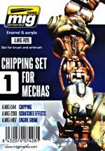 A-MIG-7428 Weathering set: Chipping set for mechas A-MIG-7428