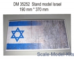 DAN35252 Display stand. Israel theme, 370x190mm