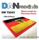 DAN72243 Display stand. Germany theme, 180x240mm