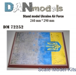 DAN72252 Display stand. Ukrainian AF, 290x240mm