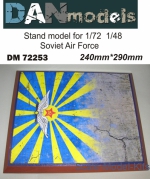 DAN72253 Display stand. USSR AF, 290x240mm