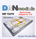 DAN72276 Display stand. Helicopter parking theme, 180x240mm