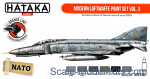 HTK-CS61 Modern Luftwaffe paint set vol.3, 6 pcs