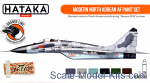 HTK-CS93 Modern North Korean AF paint set, 6 pcs