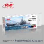 ICM3070 Acrylic paint set for WWII United States Navy