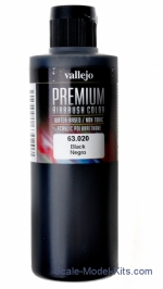 VLJ63020 Black. Acrylic Polyurethane Premium color, 200ml