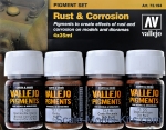 VLJ73194 Pigments set - Rust & Corrosion, 4 pcs