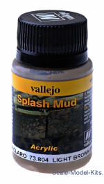 VLJ73804 Light brown splash mud, 40 ml. (Acrylic)