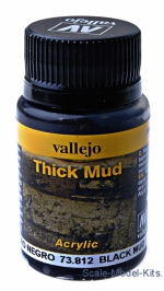 VLJ73812 Black mud, 40 ml. (Acrylic)