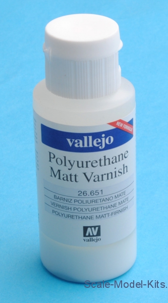 Vallejo Polyurethane Varnish - Matte, 60 ml