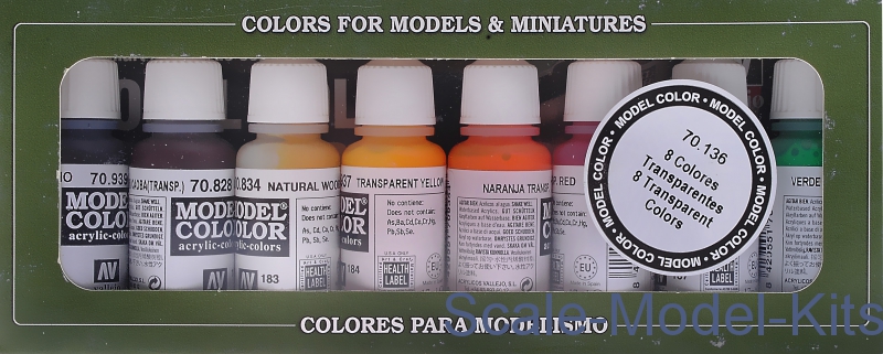 Vallejo - Model Air Set Metallic Colors (8) - plastic scale model kit in  scale (VLJ71176)//Scale-Model-Kits.com