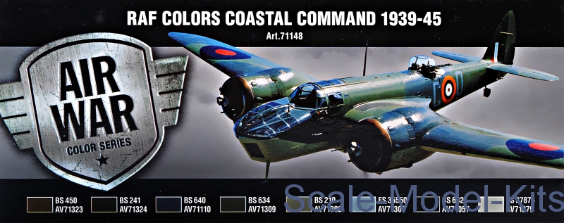 Vallejo RAF Colors Bomber & Training Command 1939-45 Model Paint