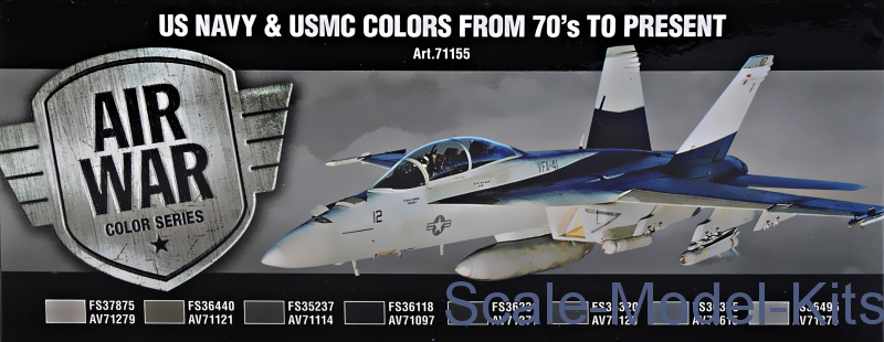 Vallejo Air War - US Navy & USMC colors from 70's to present