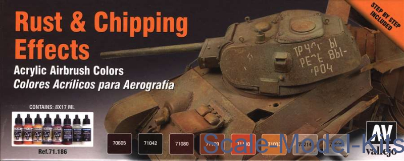 Vallejo Air: Rust & Chipping Effects (8), Accessories