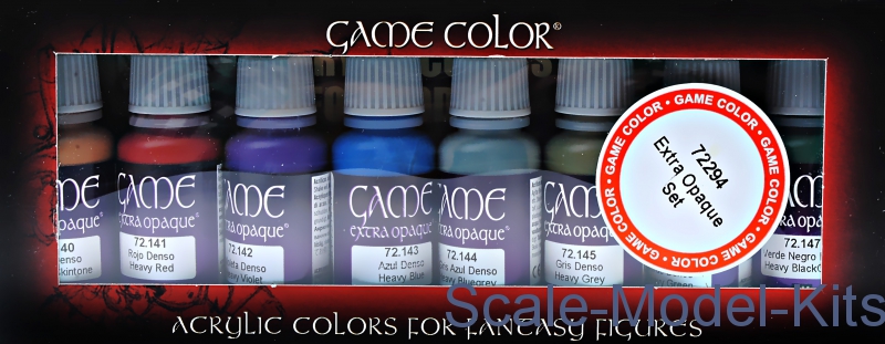 Vallejo - Game color set: Extra Opaque colors 8x17 ml. - plastic