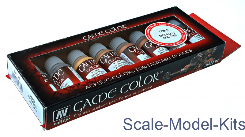 VAL72299 - Game Color Set Introduction 16pc By VALLEJO @ Great Hobbies